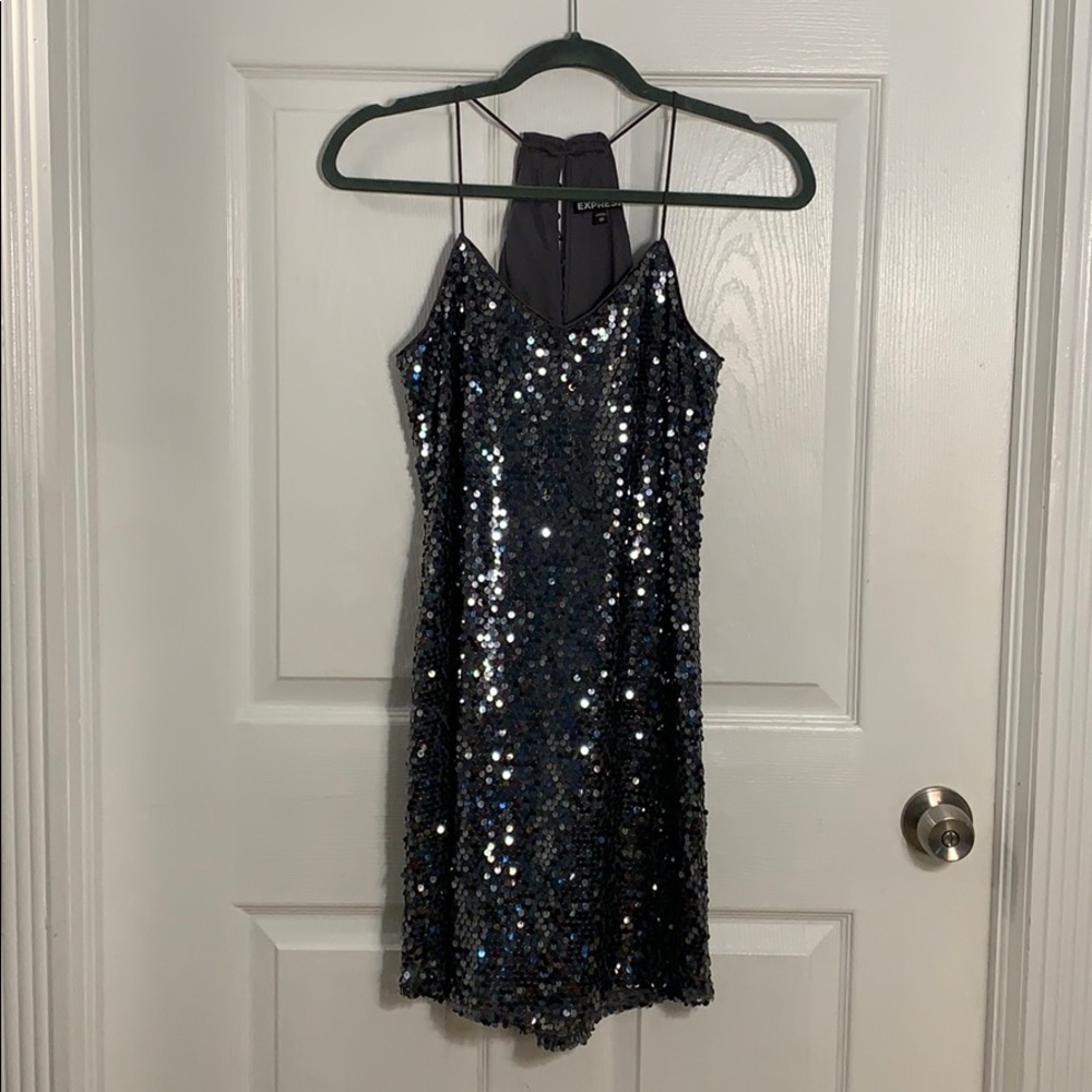 Express Sequin Party Dress